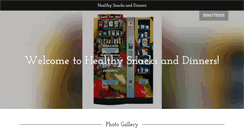 Desktop Screenshot of healthysnacksvending.com